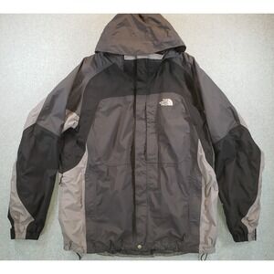 The North Face Hyvent Triclimate Winter Jacket Mens Gray Black Size XXL AEDT